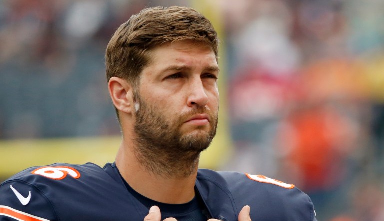 FILE - In this Aug. 27, 2016, file photo, Chicago Bears quarterback Jay Cutler (6) waits on the sideline before an NFL football preseason game against the Kansas City Chiefs in Chicago. The Bears released Cutler on Thursday, March 9, 2017, as the NFL free agent market opened.