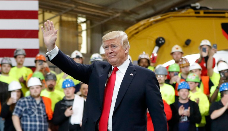 Trump says he’s bending union leaders his way