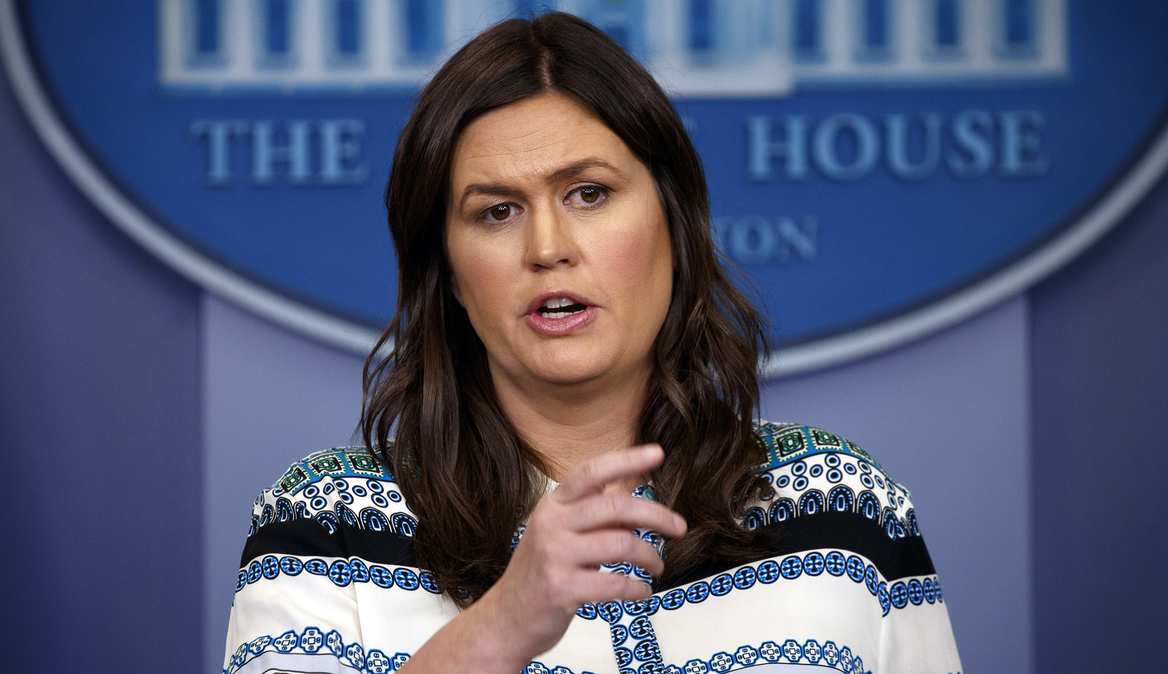 Sarah Sanders: Taking Trump’s medical records was ‘standard operating procedure’