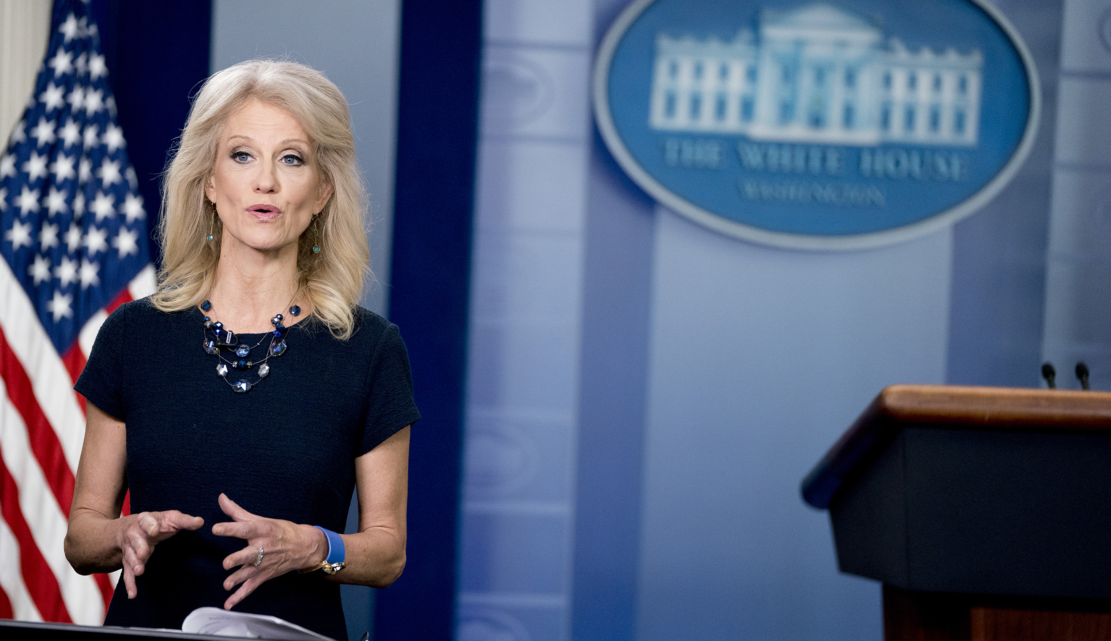 Kellyanne Conway: ‘Unusual’ to have accuser testify second
