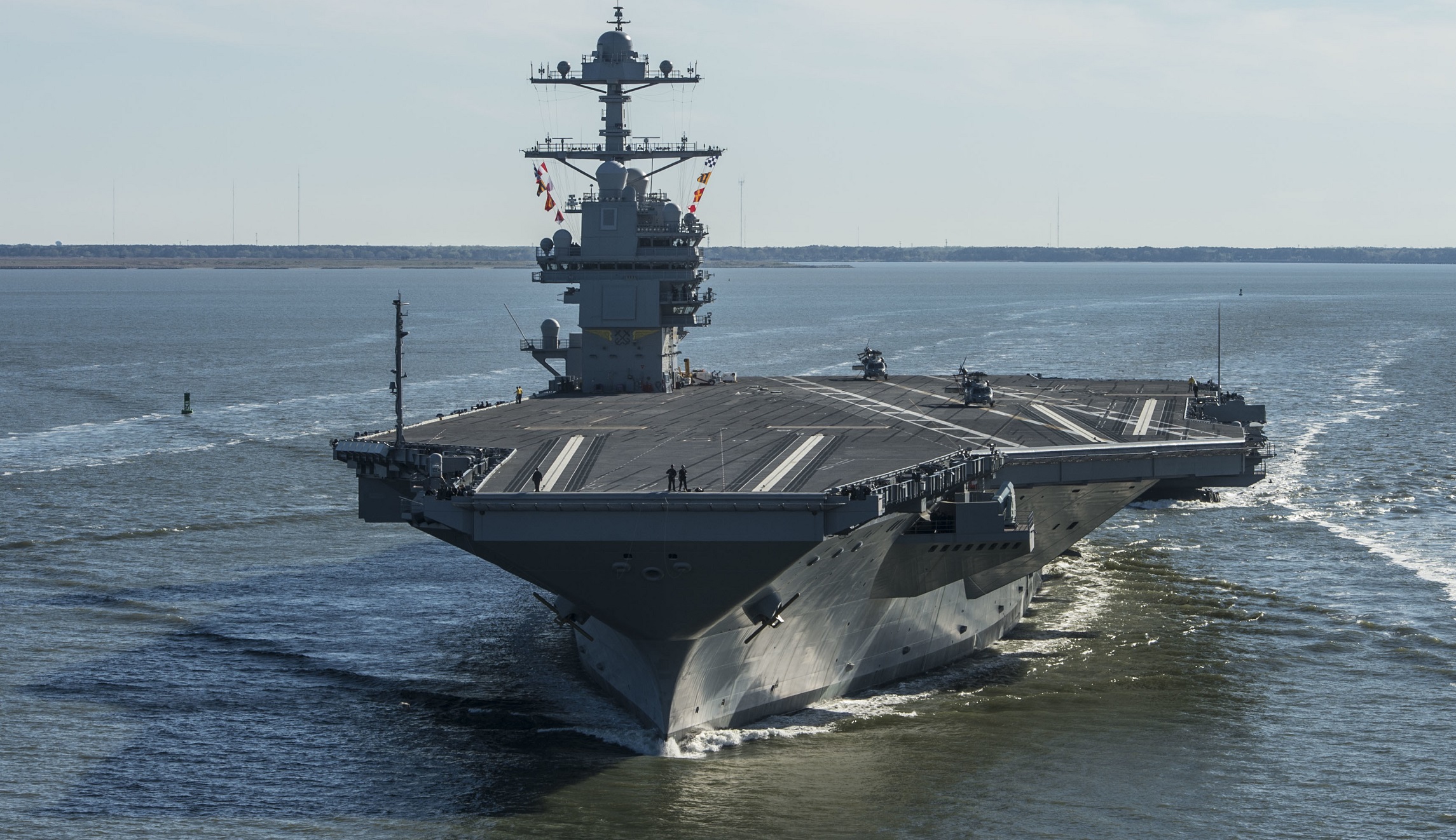 The Navy’s newest carrier is currently a sad joke