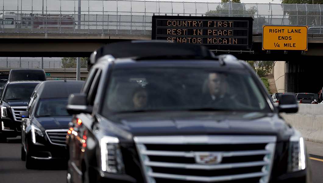Sen. John McCain Remembered in Phoenix