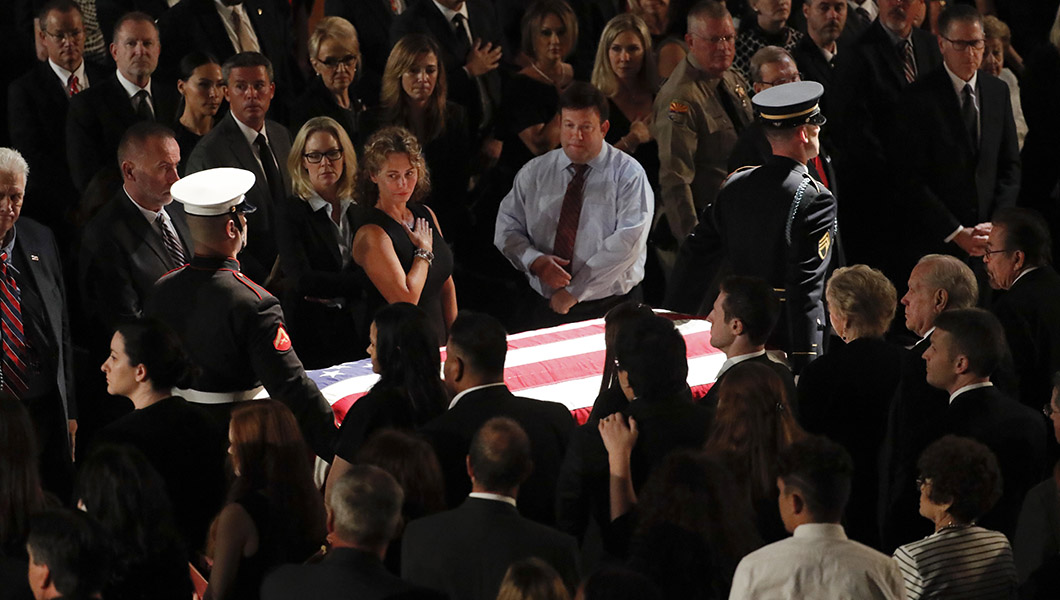 Sen. John McCain Remembered in Phoenix
