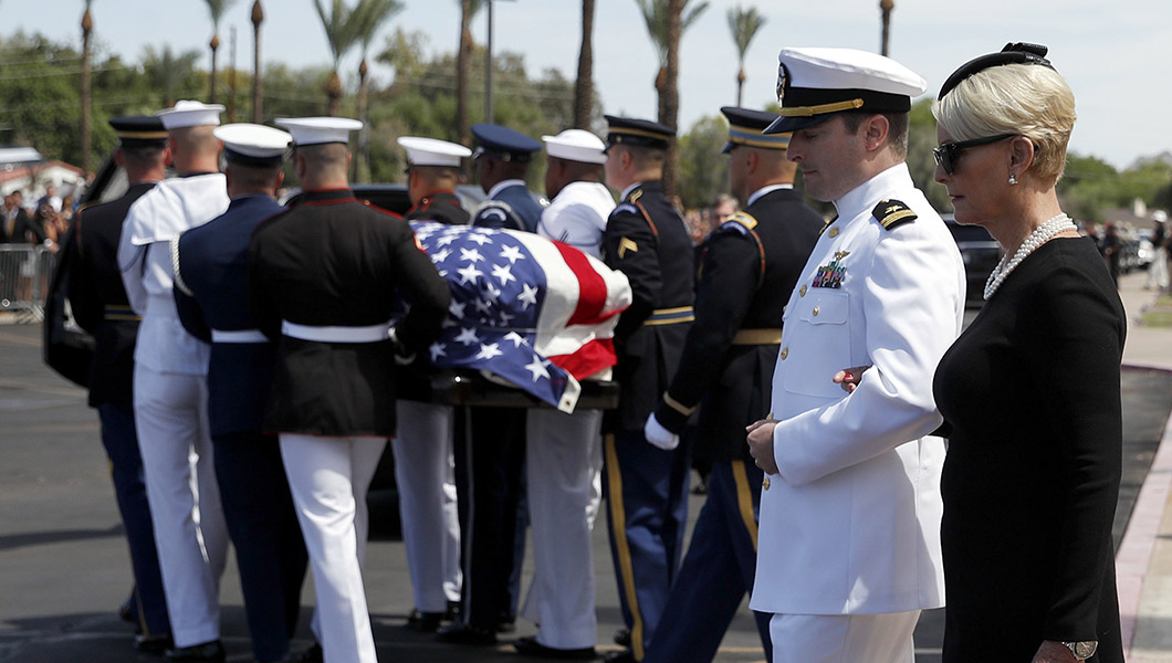 Sen. John McCain Remembered in Phoenix