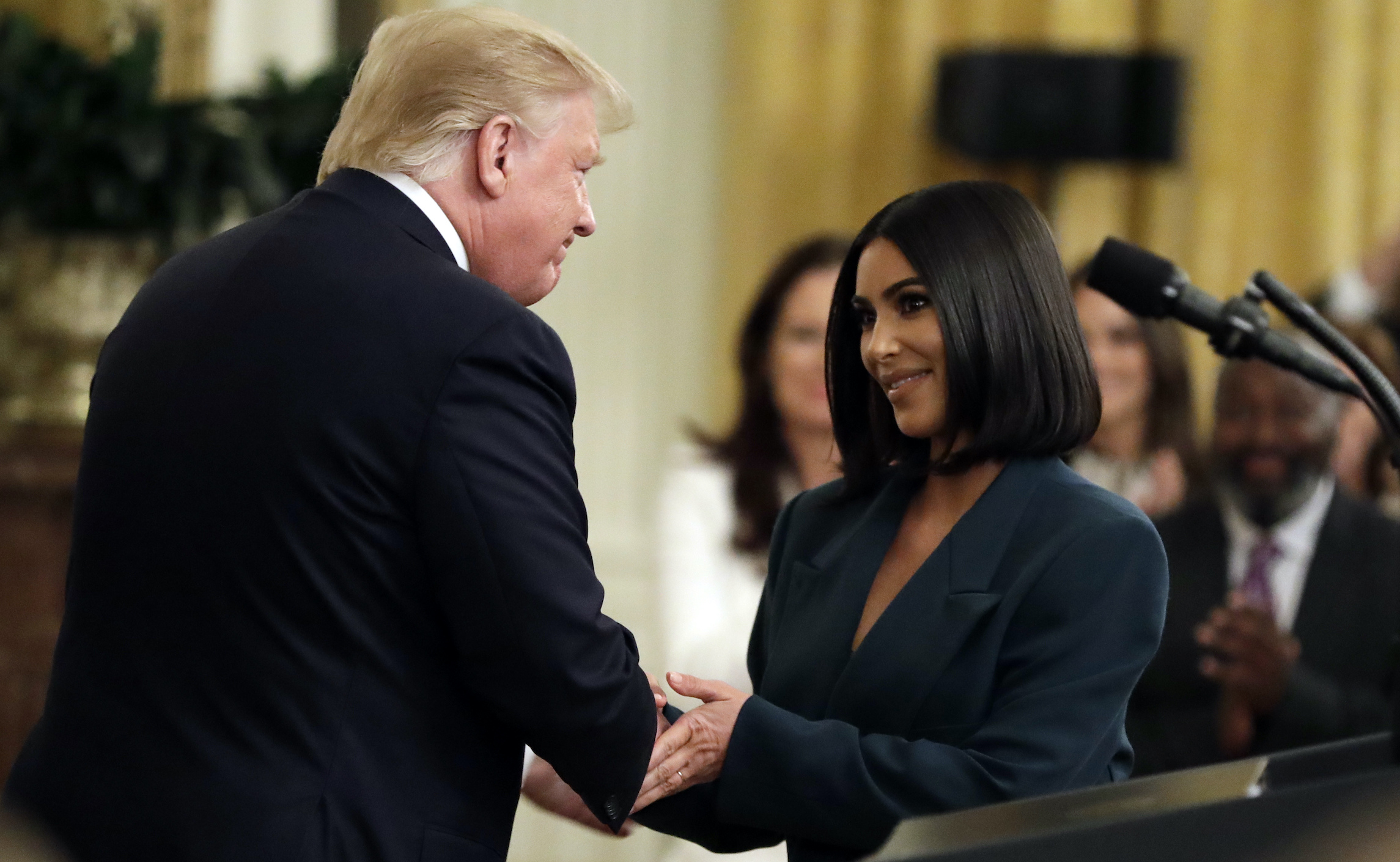 Kim Kardashian tells critics ‘I don’t care’ about criticism over working with Trump on criminal justice reform