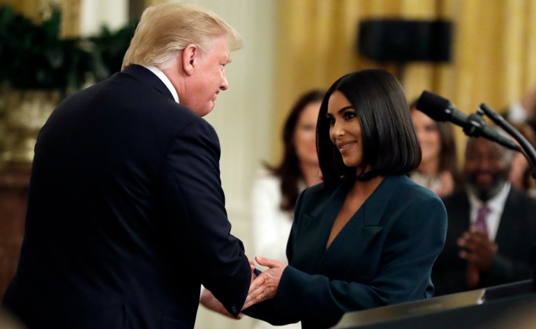 Kim Kardashian tells critics ‘I don’t care’ about criticism over working with Trump on criminal justice reform