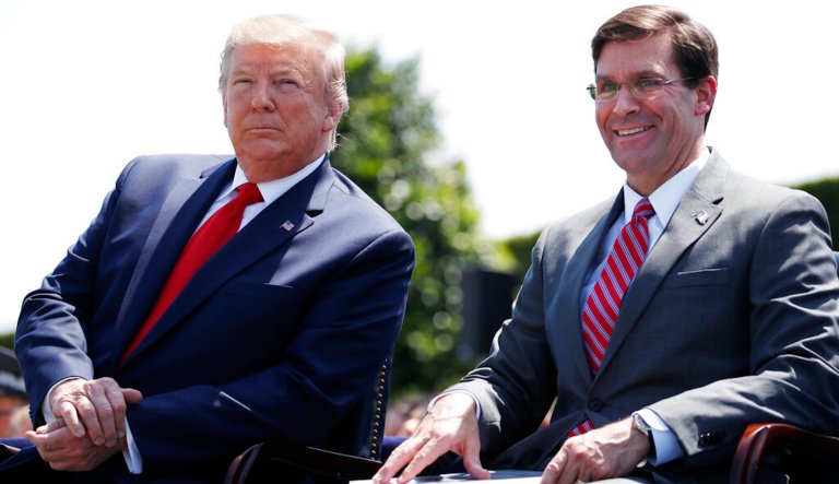 ‘Totally weak and ineffective’: Trump blasts Esper following 60 Minutes appearance