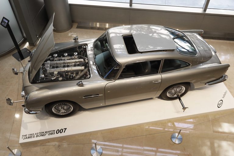 No Time to Die Aston Martin sells for over $3.2 million at charity auction