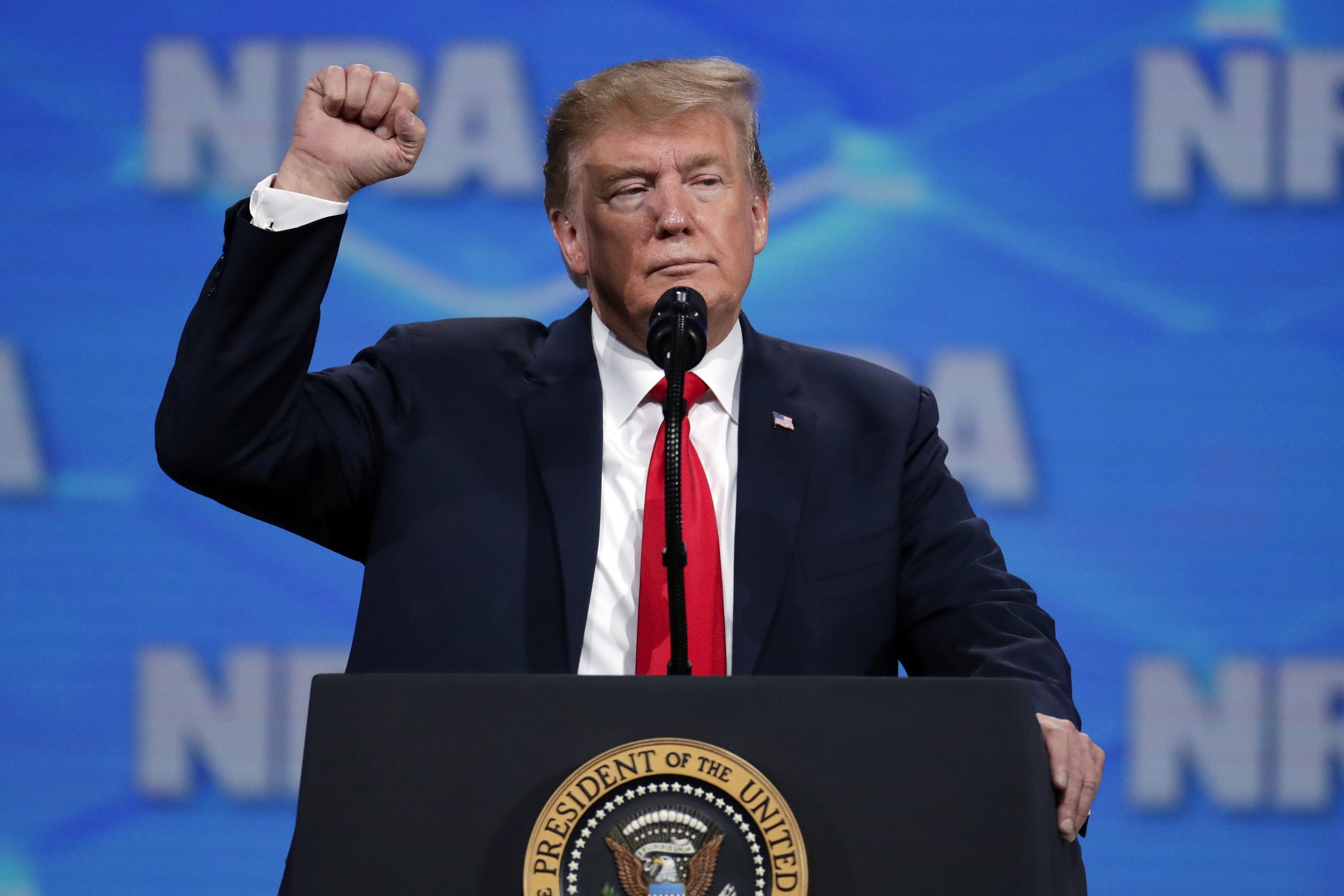 Trump says NRA should relocate to Texas after New York lawsuit