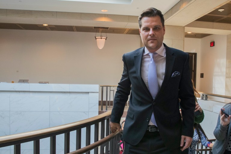 Matt Gaetz is Trump’s main man on cable news and on the floor of the House