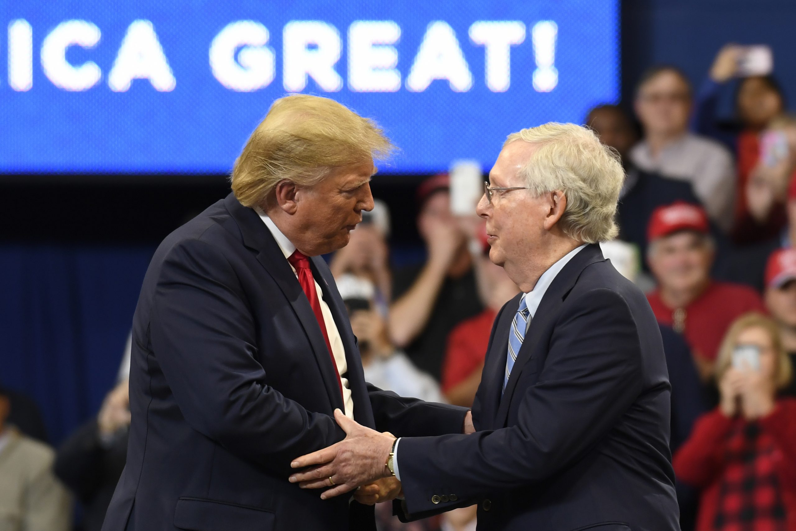 Donald Trump, Mitch McConnell