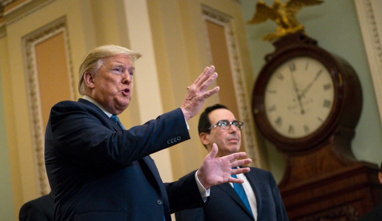 President Donald Trump had a strong week and the economy continues to improve.