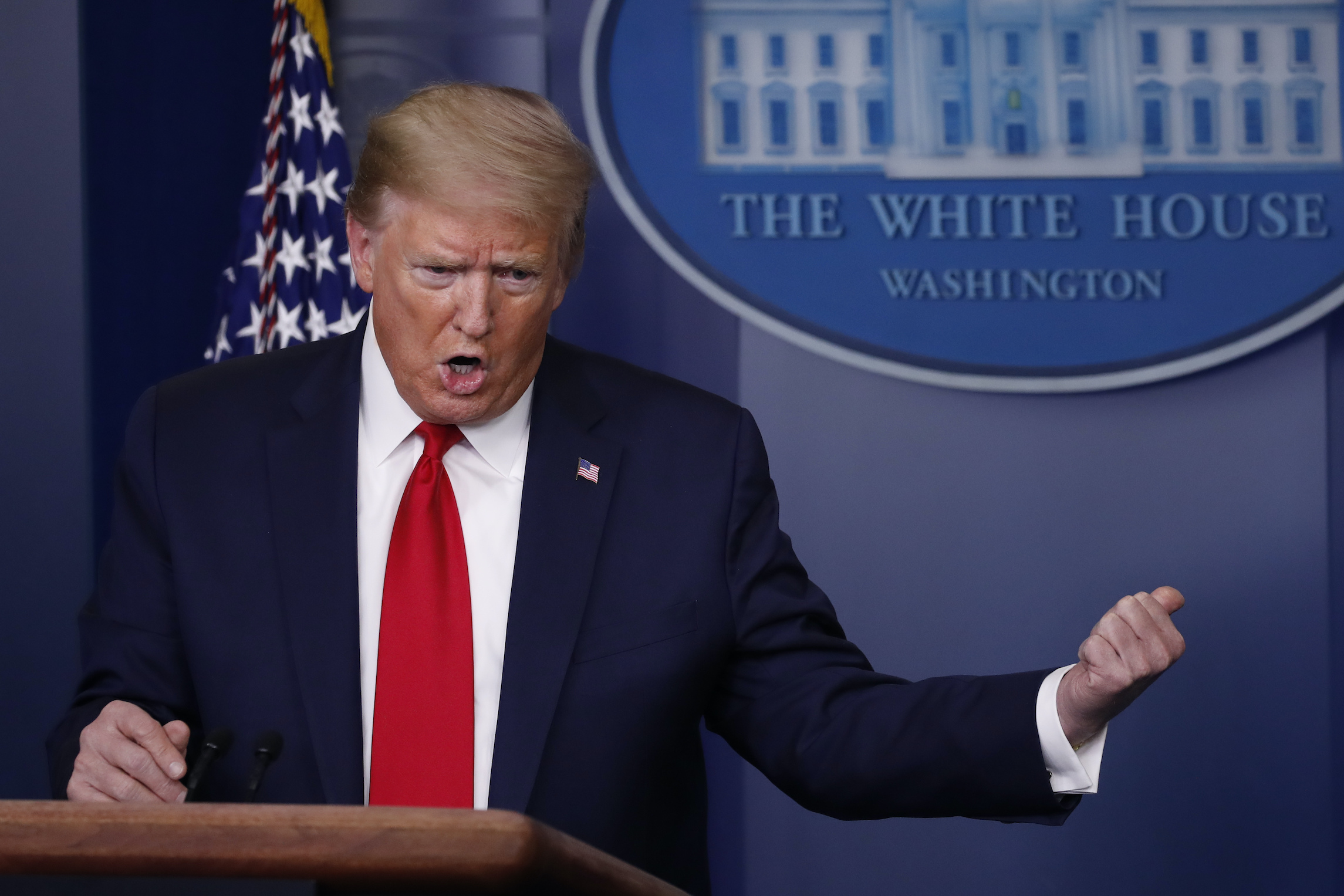 Trump goes on coronavirus offense, hitting Biden as candidate of lockdowns and mandatory masks
