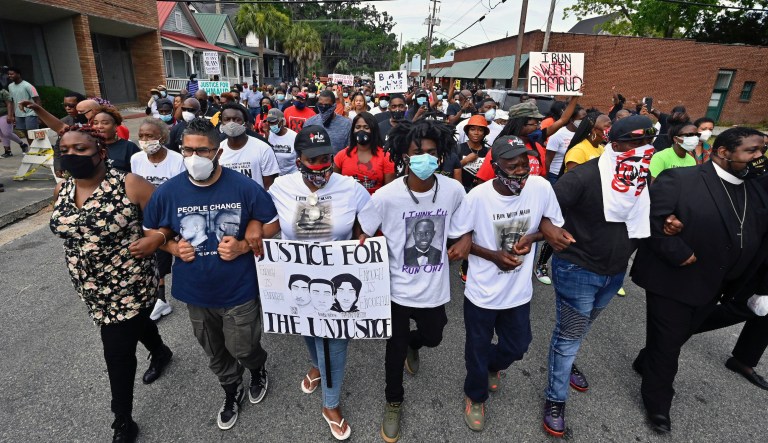 Suspect in Ahmaud Arbery shooting used racist slur after pulling trigger, investigator says