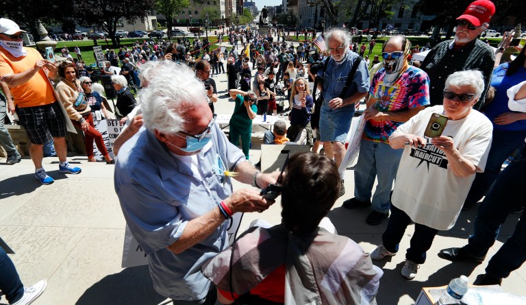 Michigan Supreme Court tosses Owosso barber’s order to close
