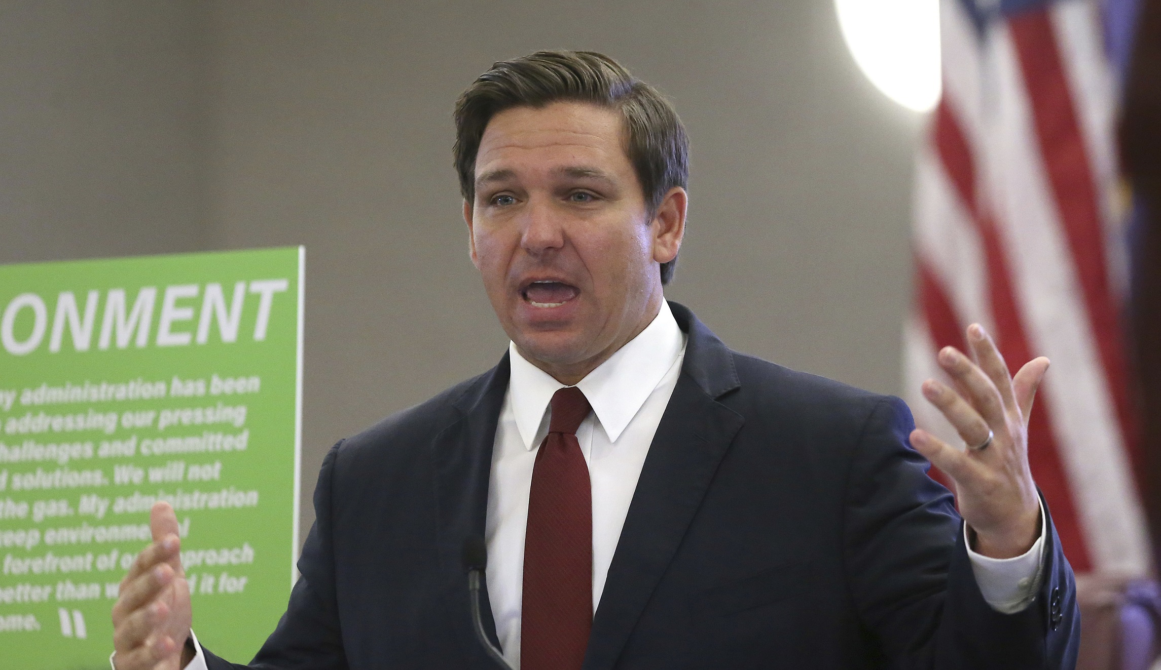 ‘A ton of bricks will rain down’: Ron DeSantis announces legislation targeting protesters who commit crimes