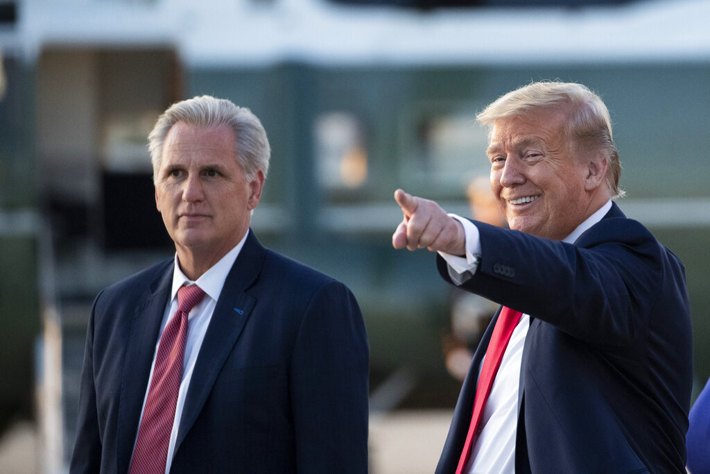 McCarthy compares roller-coaster relationship with Trump to marriage: ‘Ebbs and flows’