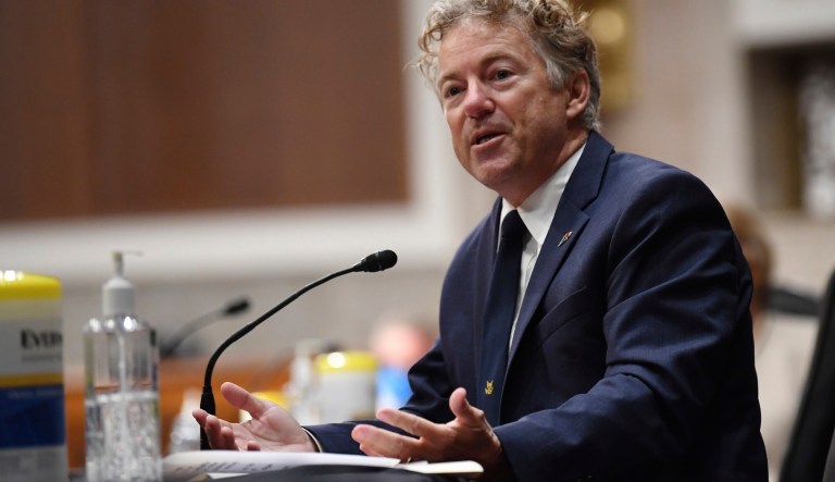 Sen. Rand Paul: Paper is paper; money is money