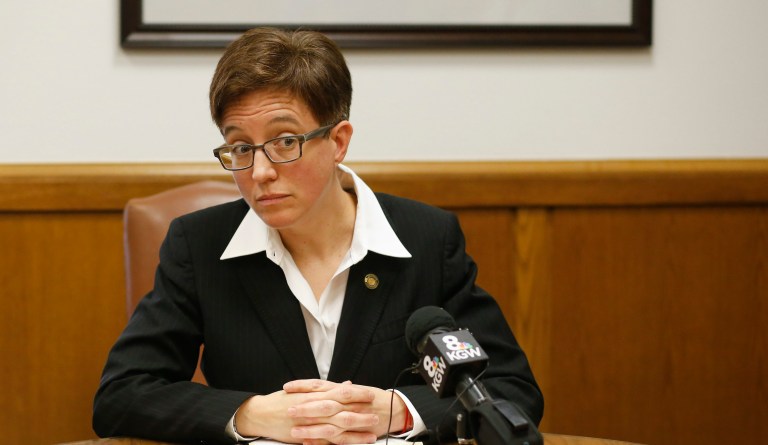 Legislative director for Oregon House speaker arrested in Portland riot