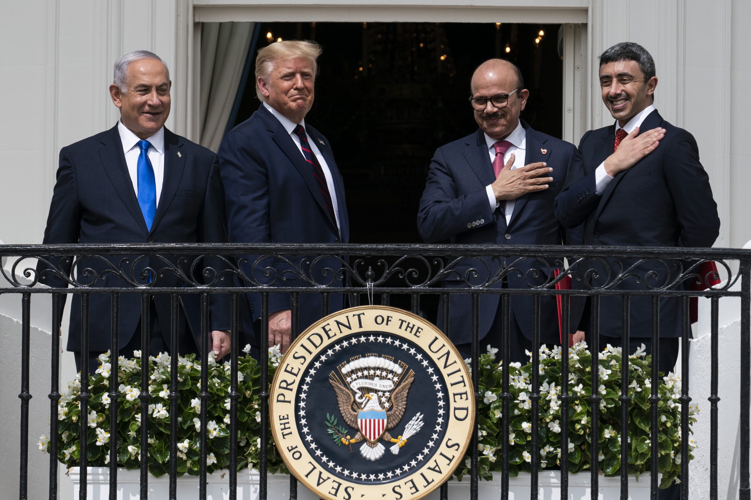 UAE foreign minister cites Trump leadership as key to closing peace deal with Israel