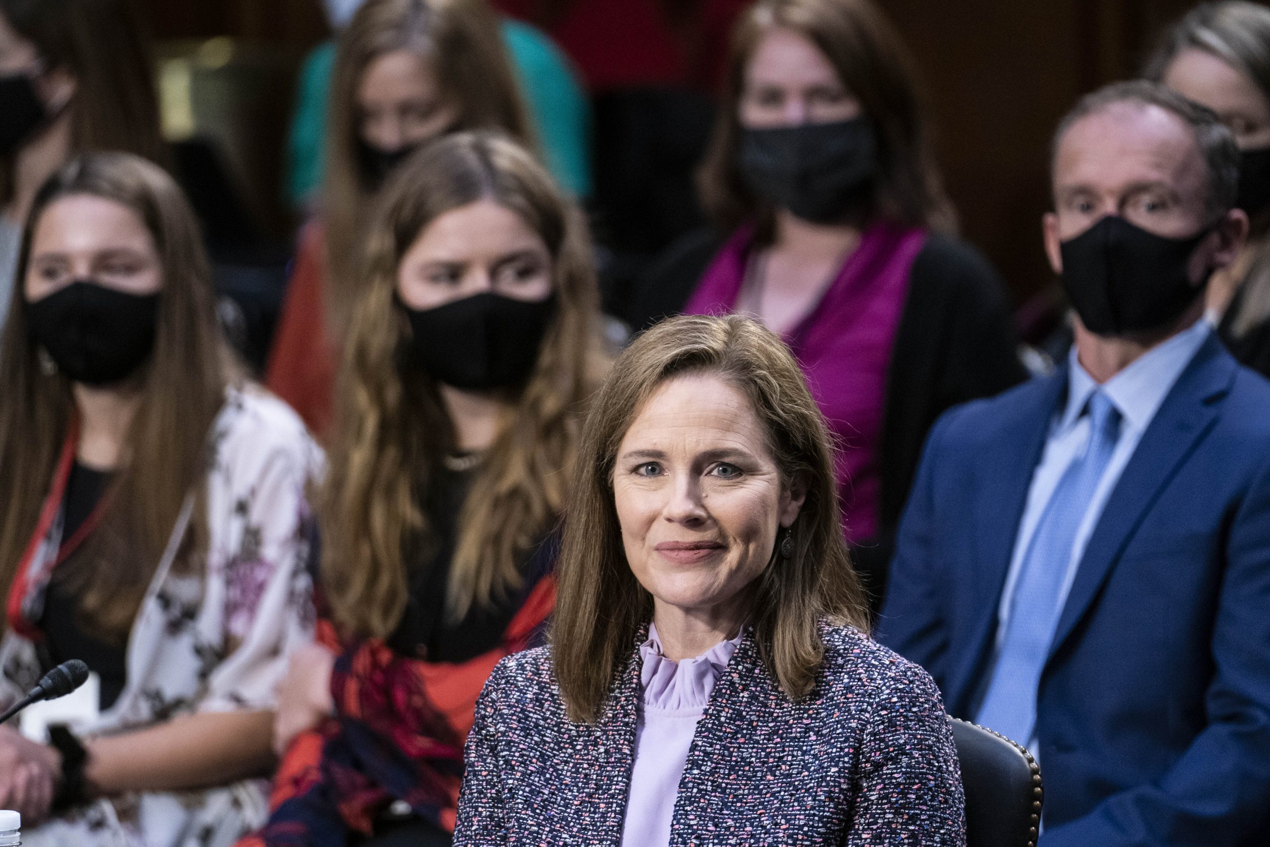 Barrett avoids staking out position on Roe as abortion highlights Supreme Court hearings