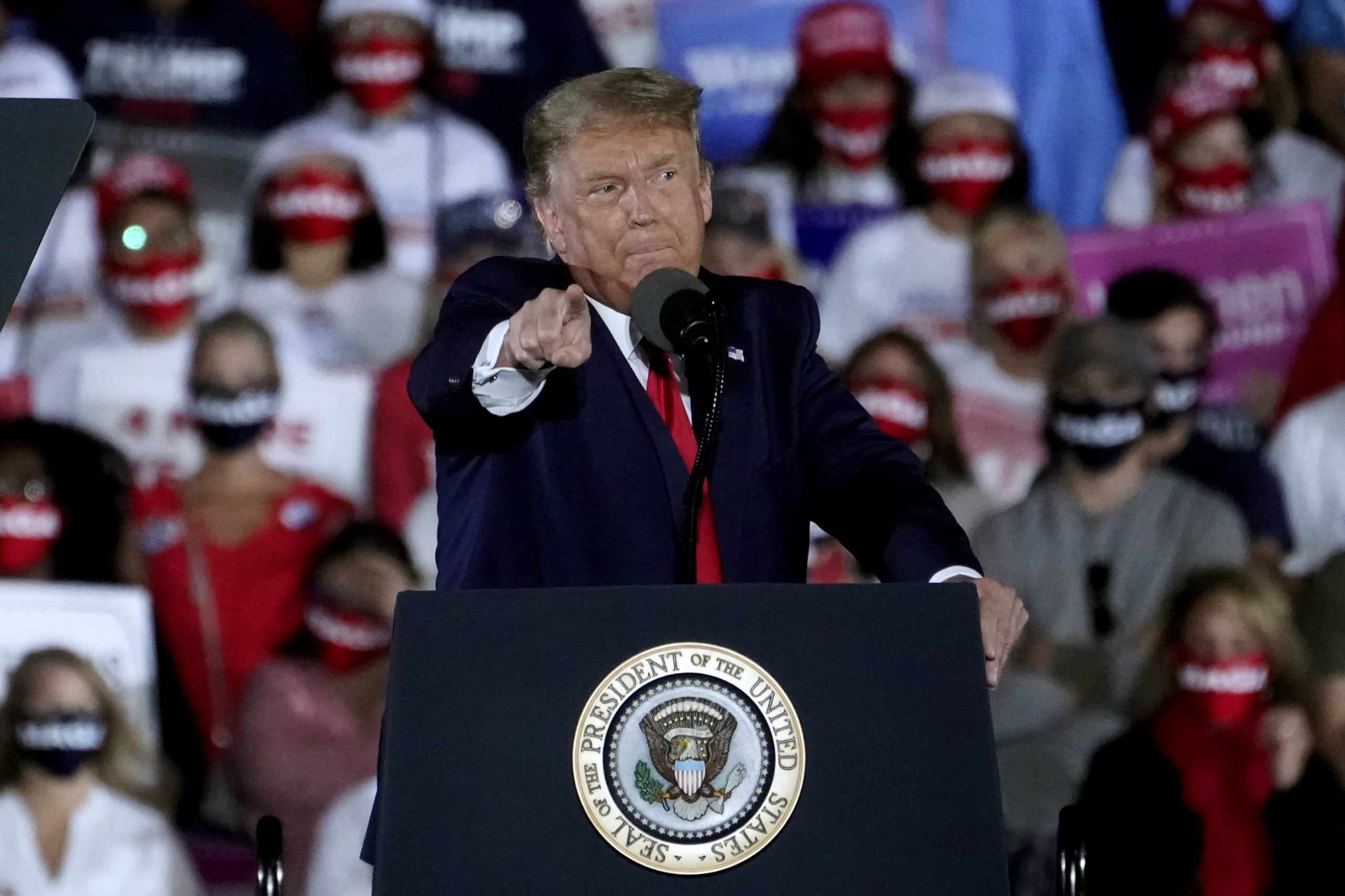 ‘They’re both going to be winners’: Trump hints at ‘unbelievable future’ for loser of Collins-Loeffler race