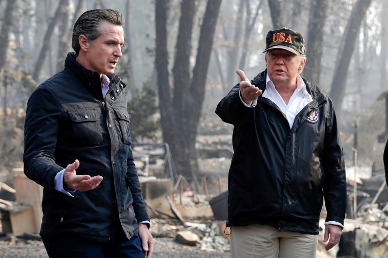 The unlikely lovefest between Trump and Newsom: ‘He’s so nice to me’