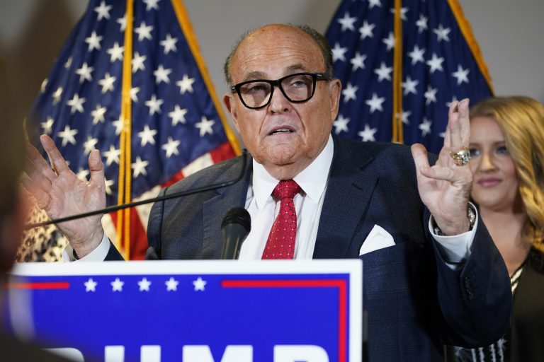 Georgia election workers sue Rudy Giuliani and OAN over election fraud claims
