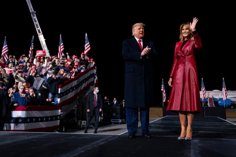 ‘We won Georgia’: Trump declares election victory as he stumps for runoff candidates