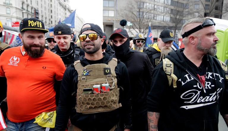 Proud Boys leader arrested in DC ahead of planned protests