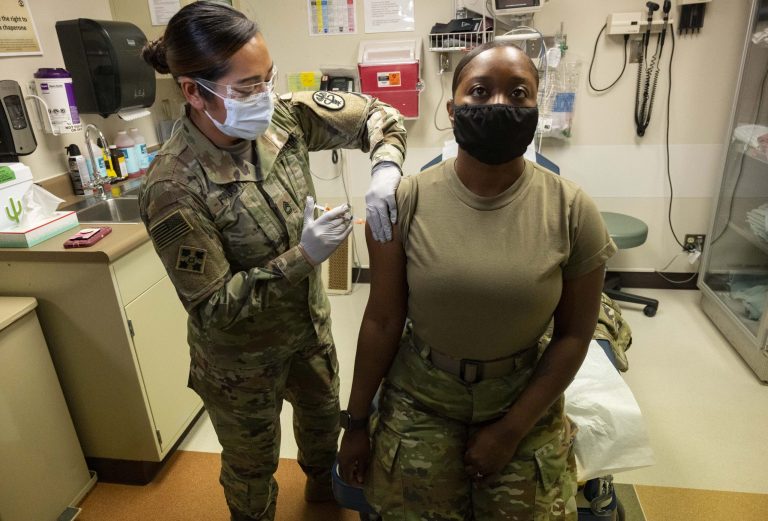 Defense Department promises full force will be vaccinated by mid-July despite continued refusals