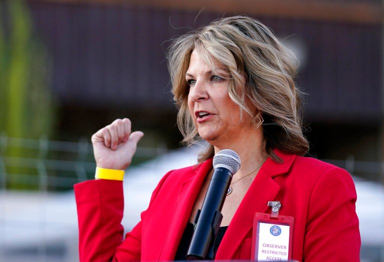 Kelli Ward, chairwoman of the Arizona Republican Party.
