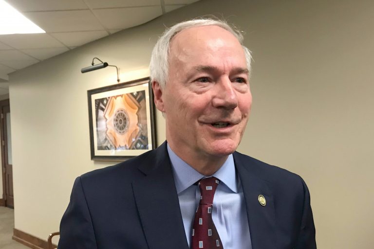 Arkansas governor signed strict abortion bill ‘because it is a direct challenge to Roe v. Wade’