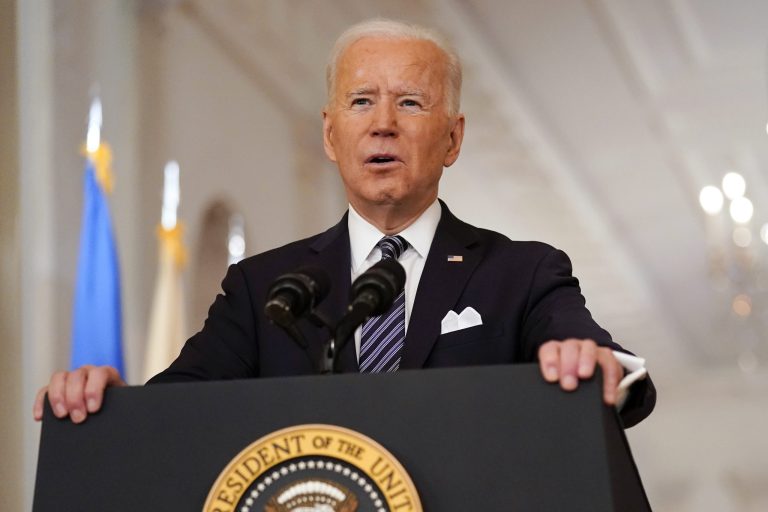 Biden has not held a solo press conference after 54 days in office, the longest a president has gone in 100 years
