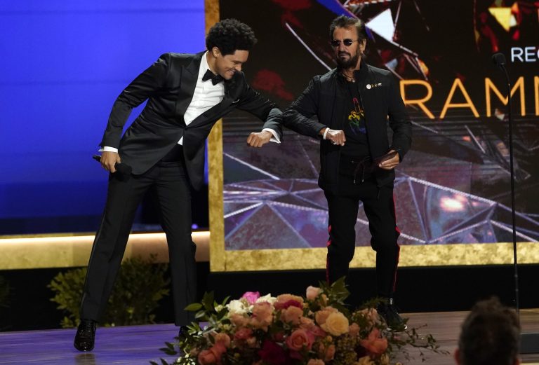 Celebrities slammed for maskless appearances at Grammys: ‘Elite still party while you lose your businesses’