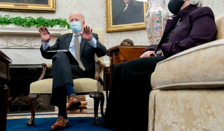 Biden confident Republicans will back his budget and infrastructure package