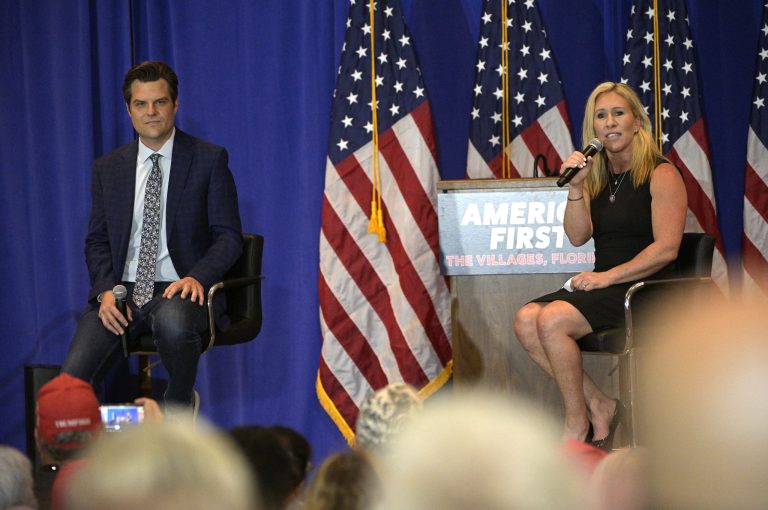 Gaetz and Marjorie Taylor Greene plan ‘peaceful protest’ outside Riverside City Hall after rally canceled three times