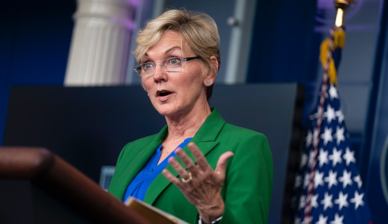 Energy Secretary Jennifer Granholm.