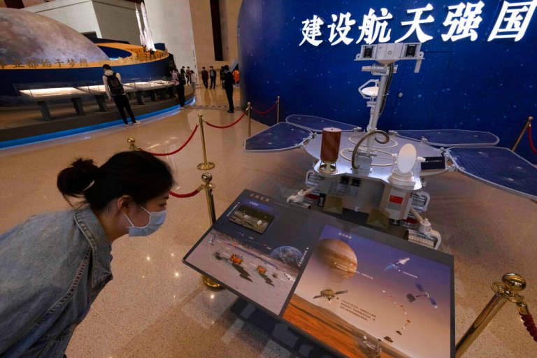 China lands spacecraft on Mars