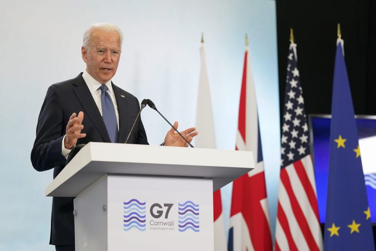 Biden confuses Libya and Syria three times during remarks at G-7 summit