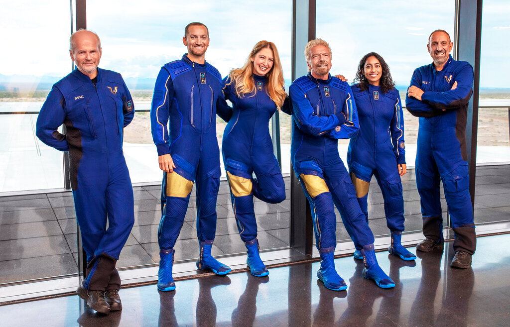 WATCH LIVE: Virgin Galactic spaceflight set to make Richard Branson first billionaire in space