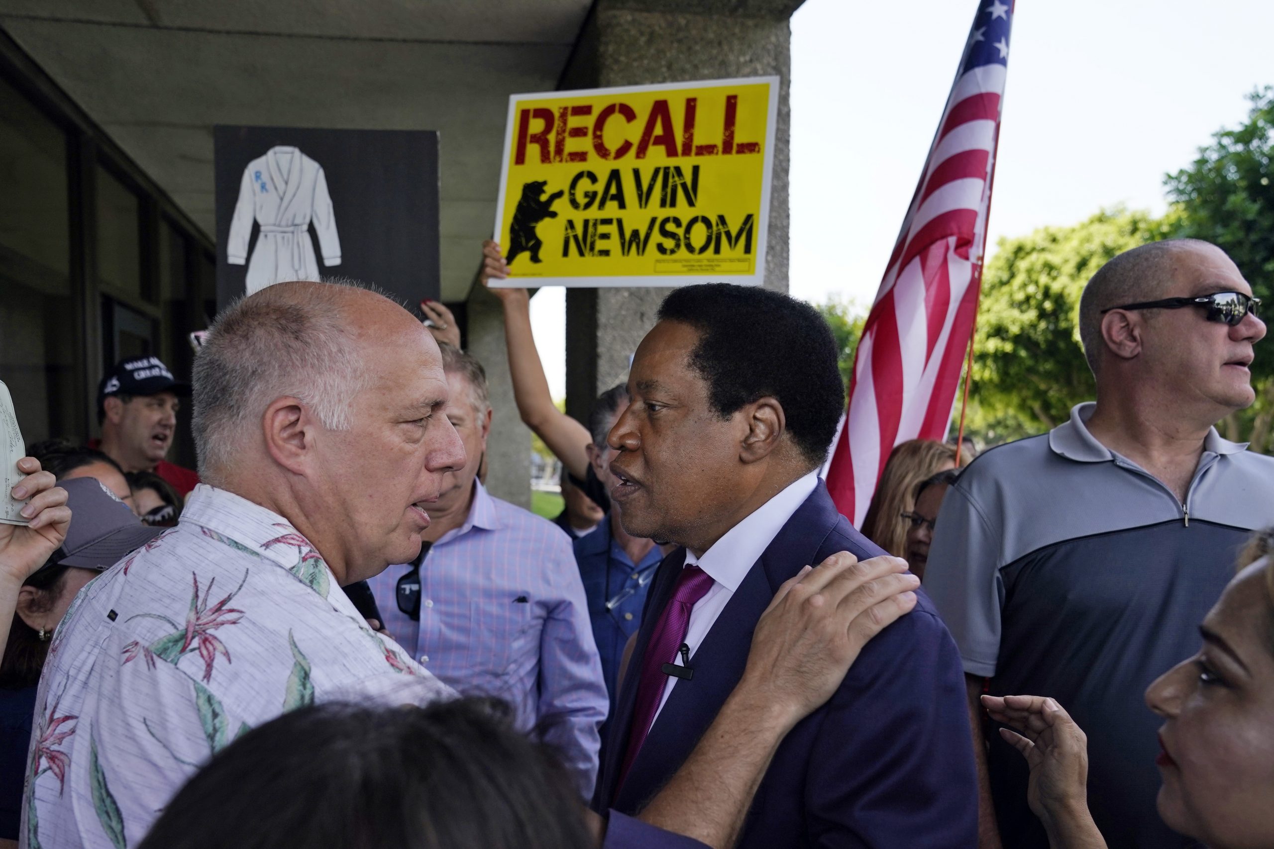 Call out Democrats for inciting racist violence against Larry Elder