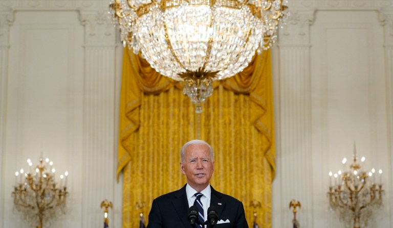 Biden tries to pivot from Afghanistan back to COVID