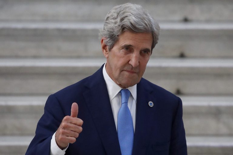 John Kerry says we have ‘tough choices’ between climate change and … genocide