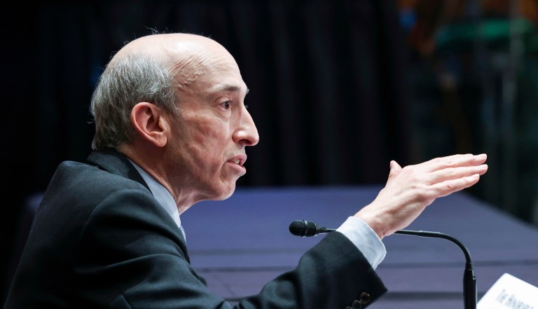 Securities and Exchange Commission Chairman Gary Gensler.