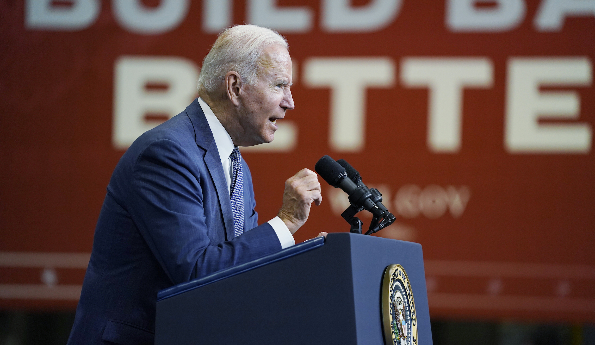 Biden boosts his spending bills and Gov. Phil Murphy in New Jersey