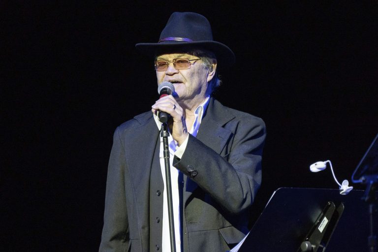 Micky Dolenz, of The Monkees, performs on Friday, Nov. 5, 2021, at the Rosemont Theatre in Rosemont, Ill. Dolenz sued the Justice Department on Aug. 30, 2022 to get secret files on his band back from the FBI. (Photo by Rob Grabowski/Invision/AP)