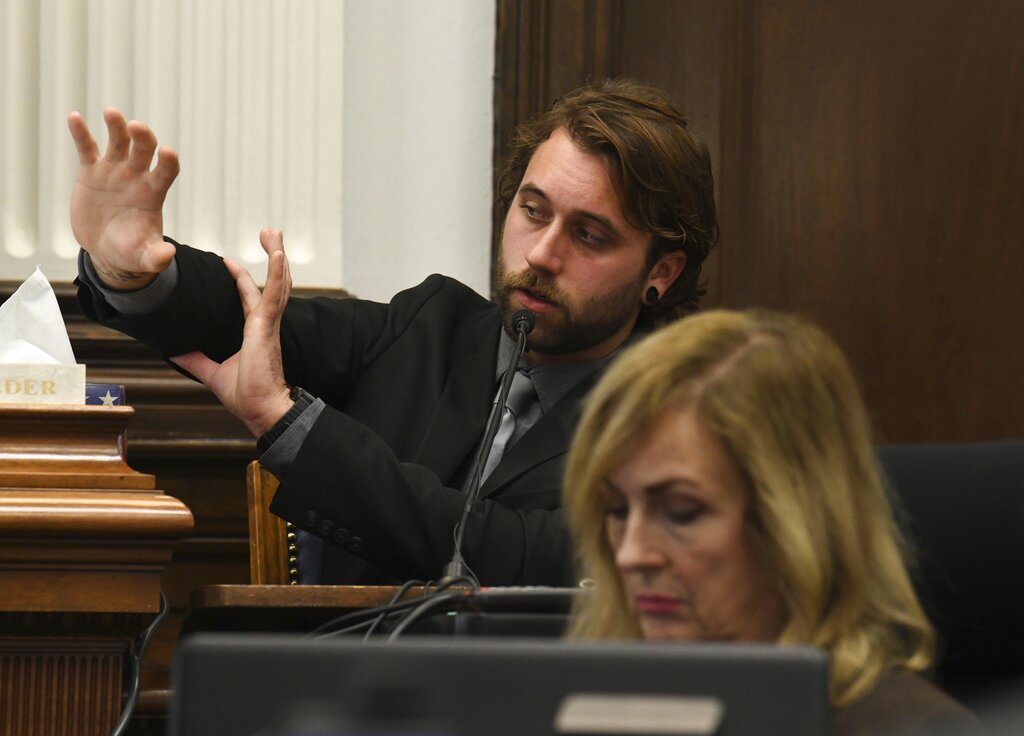 Grosskreutz talks about the injuries to his right arm and hand