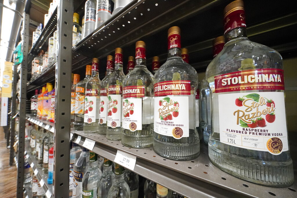 Stolichnaya vodka rebrands in protest of Russia’s war on Ukraine