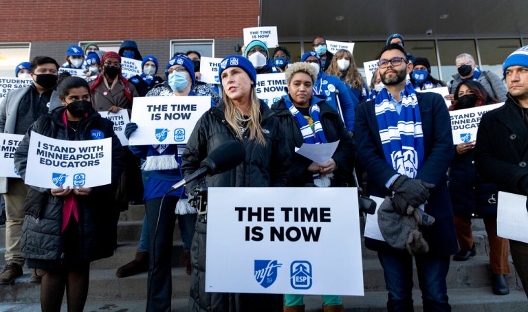 Minneapolis teachers end strike. Classes to resume Tuesday after 14 missed days